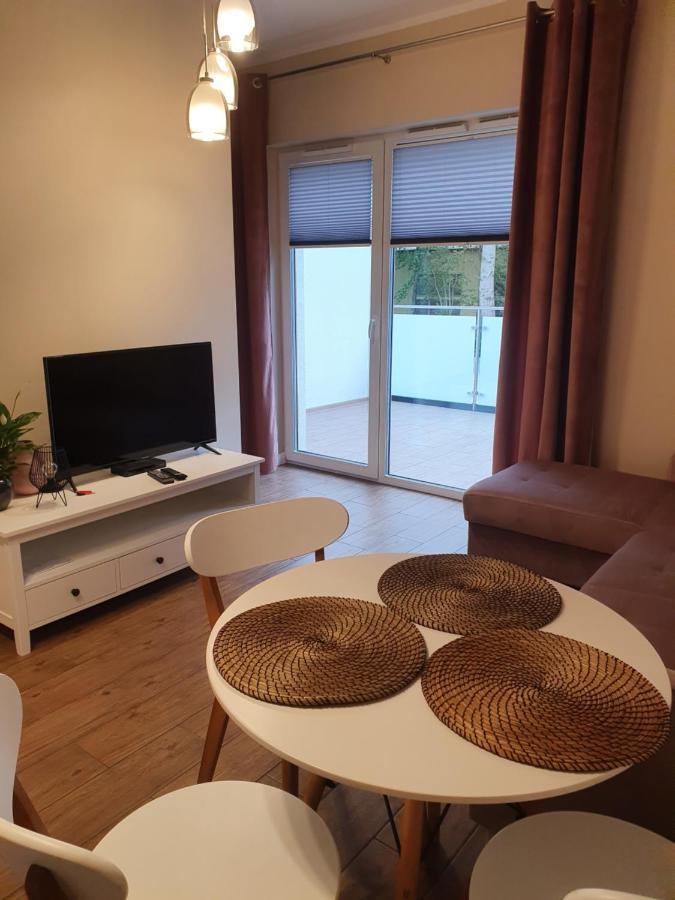 Zamiejska Modern Apartments Nowy Apartamentowiec Winda 斯武普斯克 外观 照片